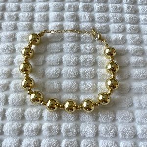 Gold Plated Ball Bracelet